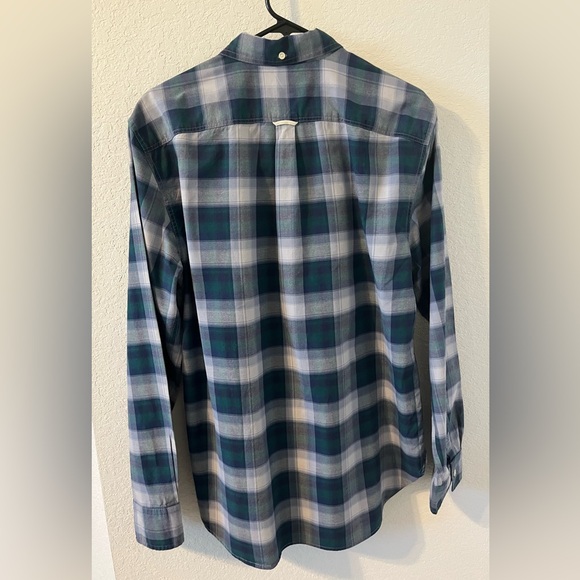 Gap lightweight Cameron plaid long sleeve plaid shirt - Picture 3 of 3
